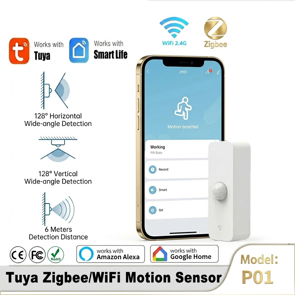 Home Automation Technology - Sensor de Movimiento PIR Inteligente WiFi