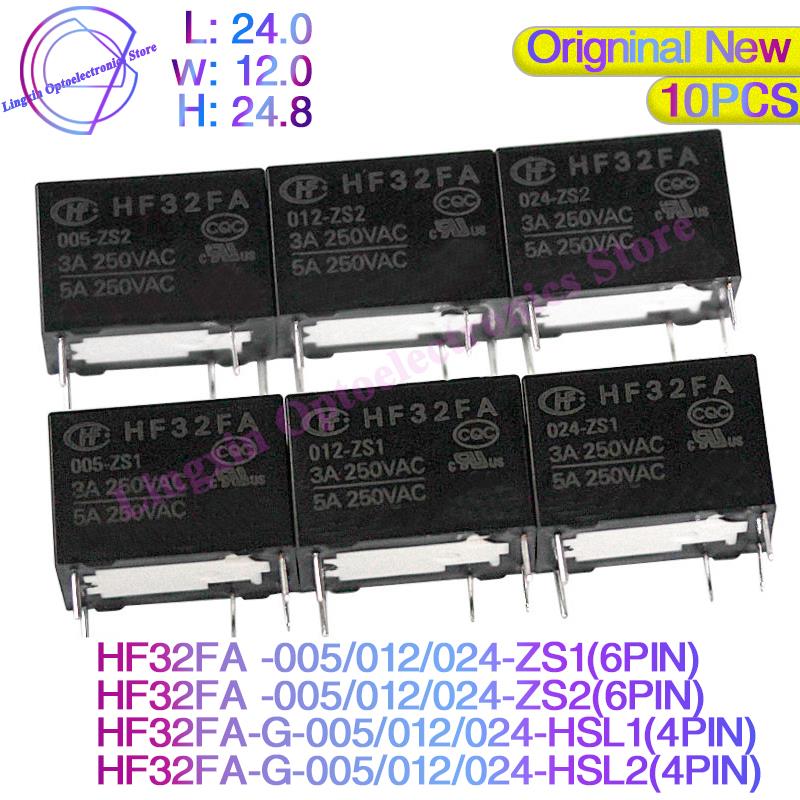 Shelly Relay Module - 10 unids/lote HF32FA -G- 005 -012