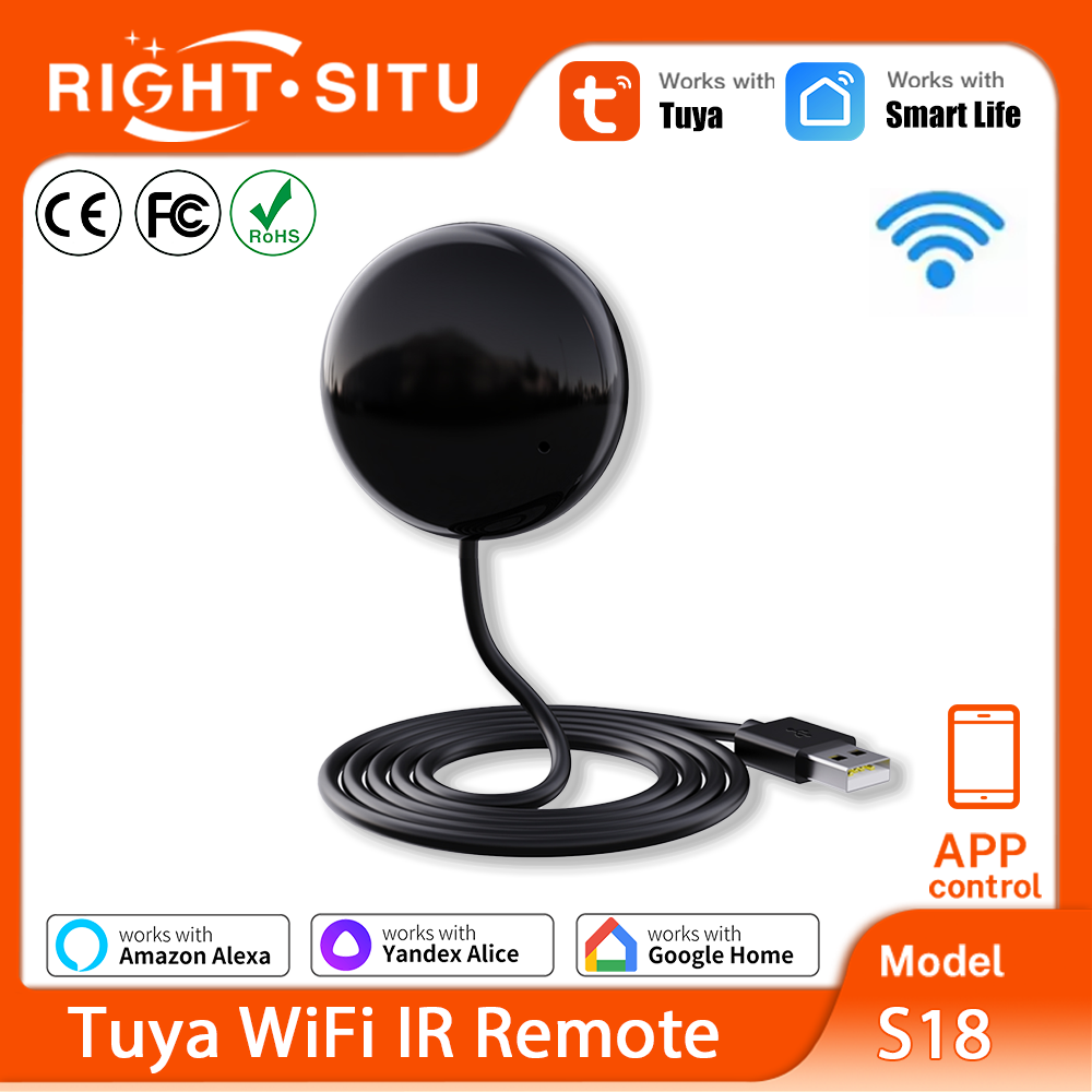 Tuya WiFi IR remoto para autom - Home Automation Technology reseña y precio