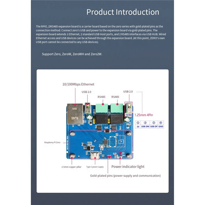 Placa de expansión para Raspbe - Pi Zero W Board reseña y precio