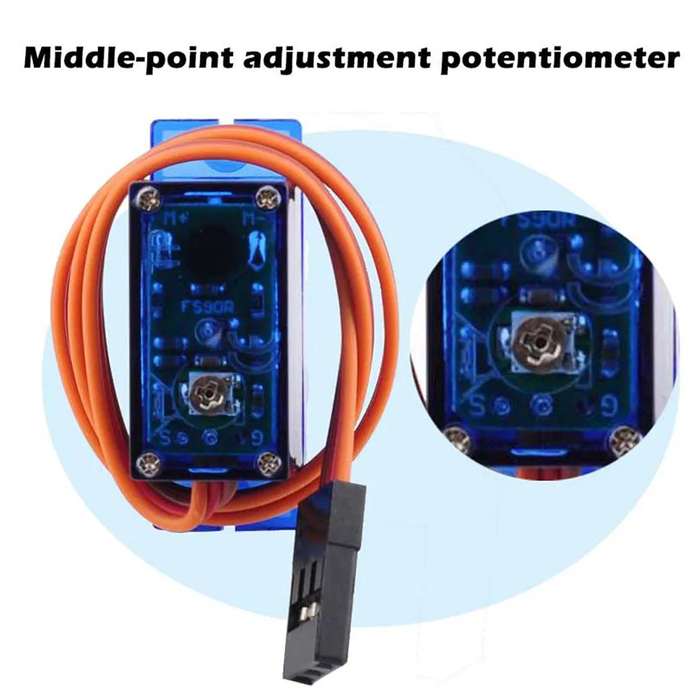 Feetech Mini FS90R Micro Servo - Diy Automation reseña y precio