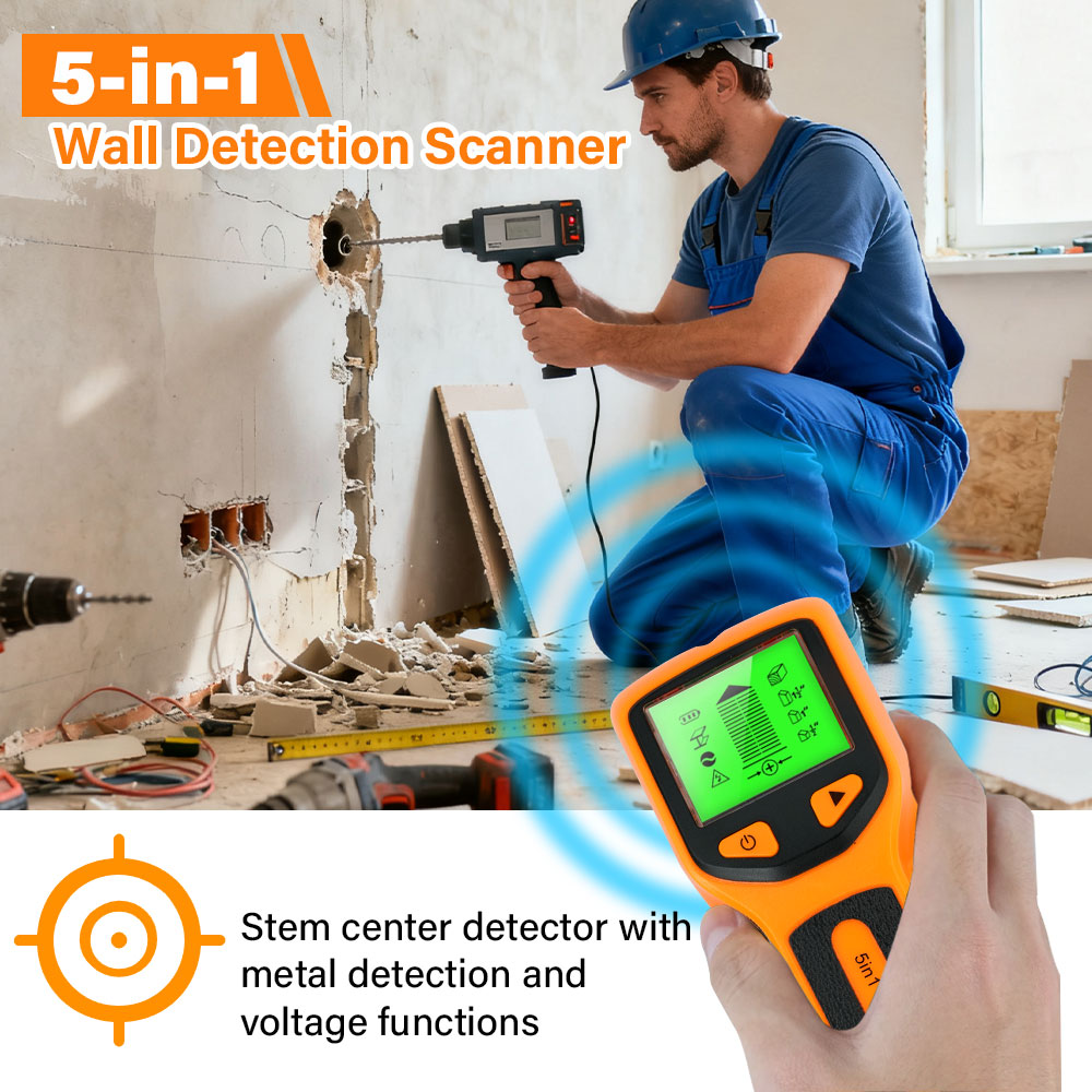 Detector de vigas de pared 5 e - Water Leak Detector Wired reseña y precio