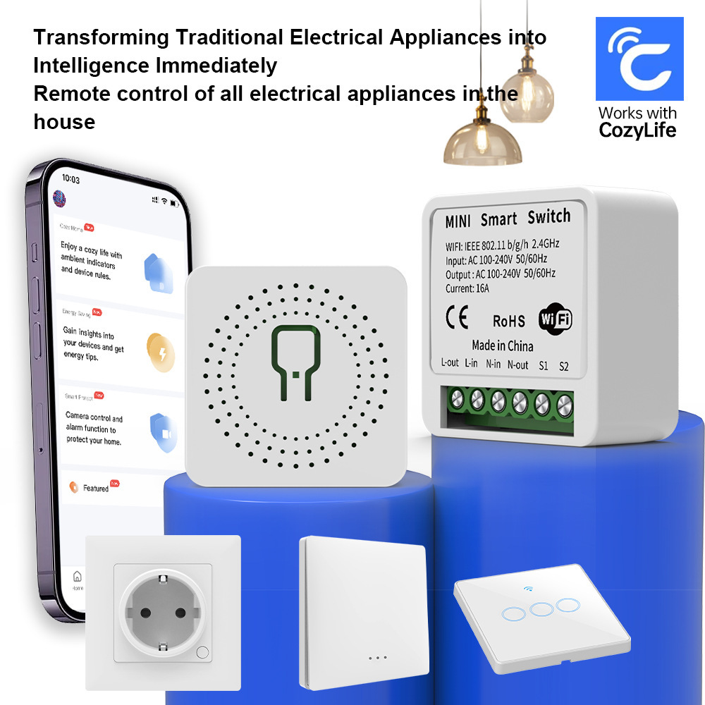 Módulo de relé WiFi para hogar - Diy Smart Home Automation Devices reseña y precio