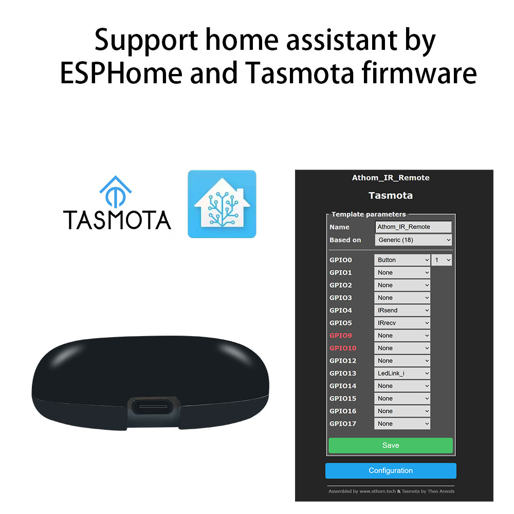 Tasmota MQTT IR Control remoto - Home Automation Technology reseña y precio